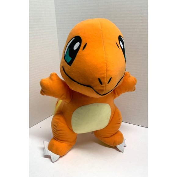 Pokemon Plush Stuffed Animal Doll Toy 15 in Tall Giant Charmander Orange - Picture 5 of 7